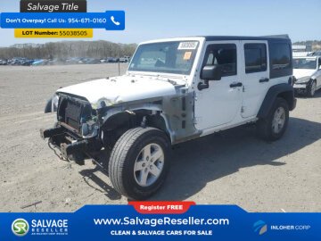 2018 Jeep Wrangler JK 4WD Unlimited Sport