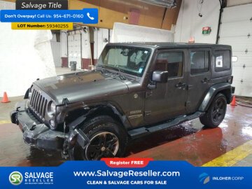 2018 Jeep Wrangler JK 4WD Unlimited Sport