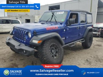 2018 Jeep Wrangler 4WD Unlimited Sport