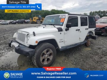 2018 Jeep Wrangler JK 4WD Unlimited Sahara
