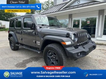2018 Jeep Wrangler 4WD Unlimited Sport