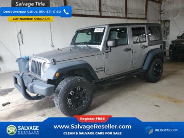 2018 Jeep Wrangler JK 4WD Unlimited Sport