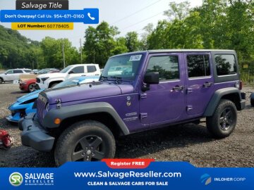 2018 Jeep Wrangler JK 4WD Unlimited Sport