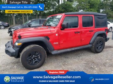 2018 Jeep Wrangler 4WD Unlimited Sport