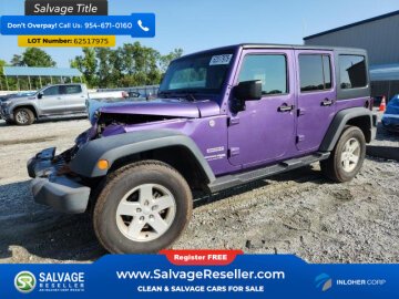 2018 Jeep Wrangler JK 4WD Unlimited Sport