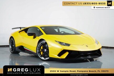 Photo 1 for 2018 Lamborghini Huracan Performante
