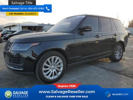 Photo 1 for New 2018 Land Rover Range Rover HSE