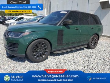 2018 Land Rover Range Rover HSE