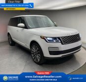 2018 Land Rover Range Rover Long Wheelbase Supercharged