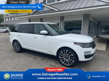 2018 Land Rover Range Rover Long Wheelbase Supercharged