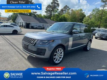 2018 Land Rover Range Rover Long Wheelbase Supercharged