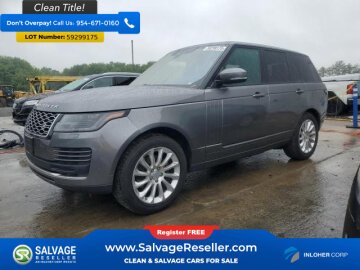 2018 Land Rover Range Rover HSE