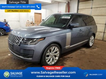 2018 Land Rover Range Rover HSE