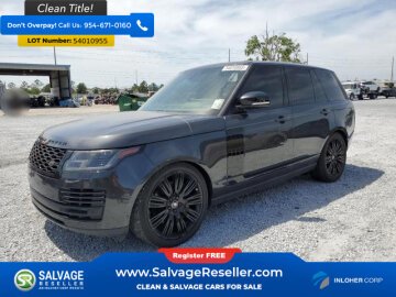 2018 Land Rover Range Rover Supercharged