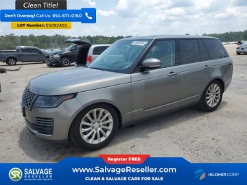 2018 Land Rover Range Rover HSE