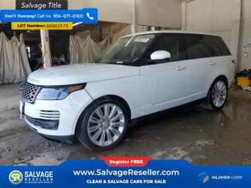 2018 Land Rover Range Rover HSE