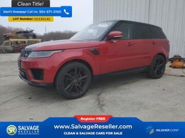 New 2018 Land Rover Range Rover Sport HSE
