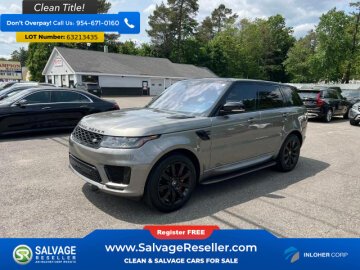2018 Land Rover Range Rover Sport Supercharged