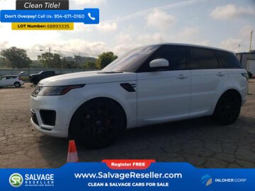 2018 Land Rover Range Rover Sport Supercharged