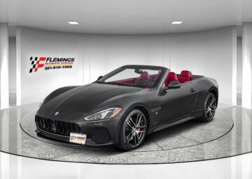 2018 Maserati GranTurismo Convertible