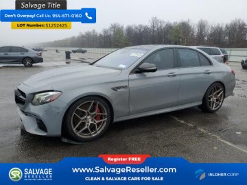 2018 Mercedes-Benz E63 AMG 4MATIC Sedan