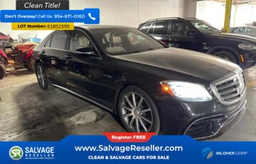 2018 Mercedes-Benz S63 AMG S 4MATIC Sedan