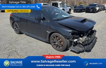 New 2018 Subaru WRX Premium