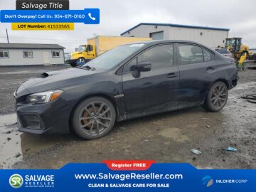 New 2018 Subaru WRX Limited