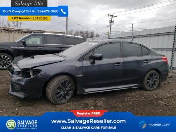 New 2018 Subaru WRX Premium