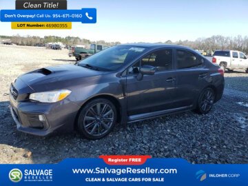 New 2018 Subaru WRX