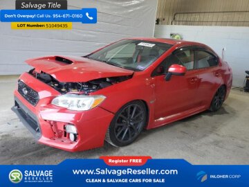 2018 Subaru WRX Premium