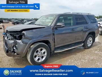 2018 Toyota 4Runner 2WD