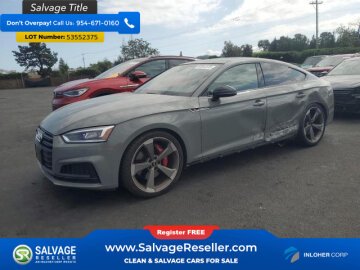 New 2019 Audi S5 3.0T Prestige Sportback