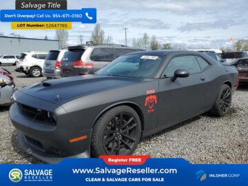 New 2019 Dodge Challenger R/T Scat Pack
