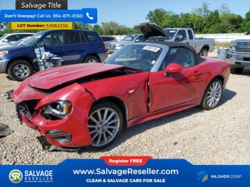 2019 FIAT 124 Convertible