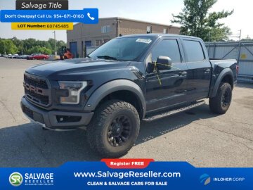 2019 Ford F150 4x4 Crew Cab Raptor