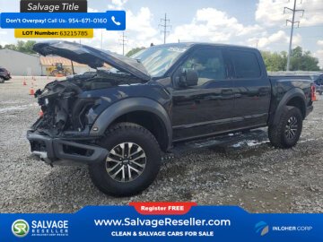 2019 Ford F150 4x4 Crew Cab Raptor