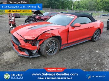 2019 Ford Mustang Convertible