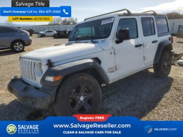 New 2019 Jeep Wrangler 4WD Unlimited Sport