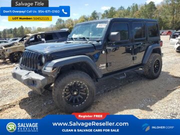New 2019 Jeep Wrangler 4WD Unlimited Sport