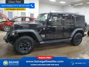 New 2019 Jeep Wrangler 4WD Unlimited Sport