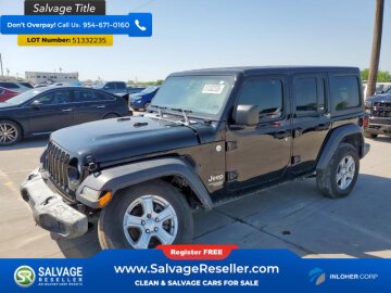 New 2019 Jeep Wrangler 4WD Unlimited Sport