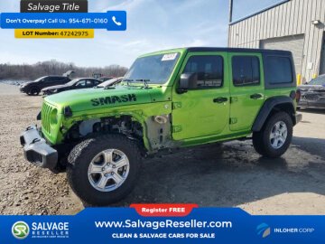New 2019 Jeep Wrangler 4WD Unlimited Sport