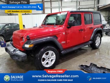 New 2019 Jeep Wrangler 4WD Unlimited Sport