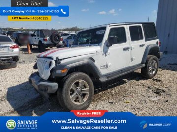 New 2019 Jeep Wrangler 4WD Unlimited Sport