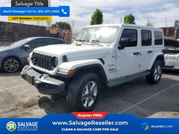 New 2019 Jeep Wrangler 4WD Unlimited Sahara