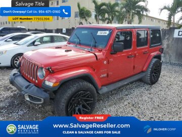 2019 Jeep Wrangler 4WD Unlimited Sahara