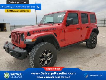 2019 Jeep Wrangler 4WD Unlimited Rubicon