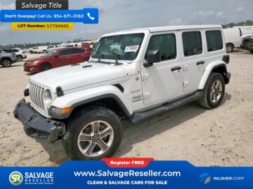2019 Jeep Wrangler 4WD Unlimited Sahara