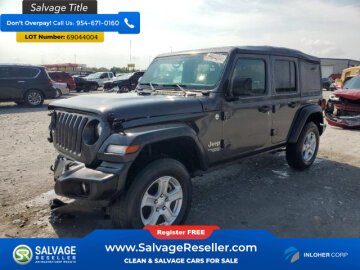 2019 Jeep Wrangler 4WD Unlimited Sport
